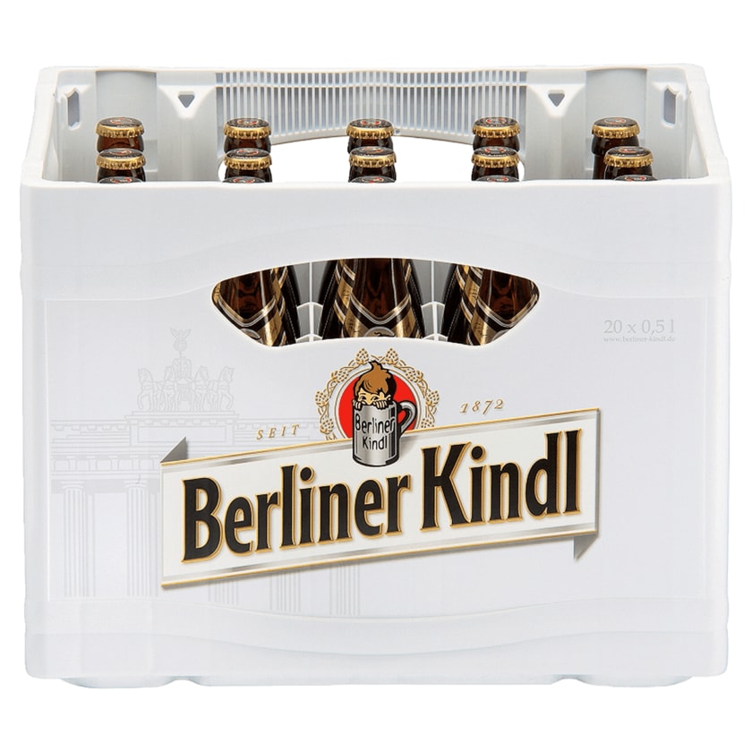 Berliner Kindl Bock dunkel 20x0,5l